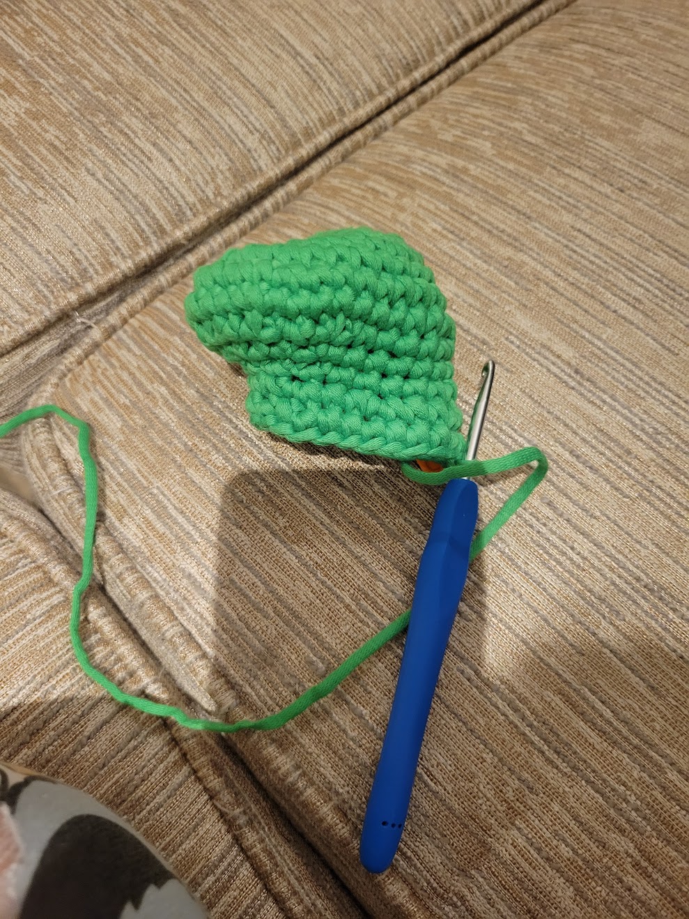 crochet head
