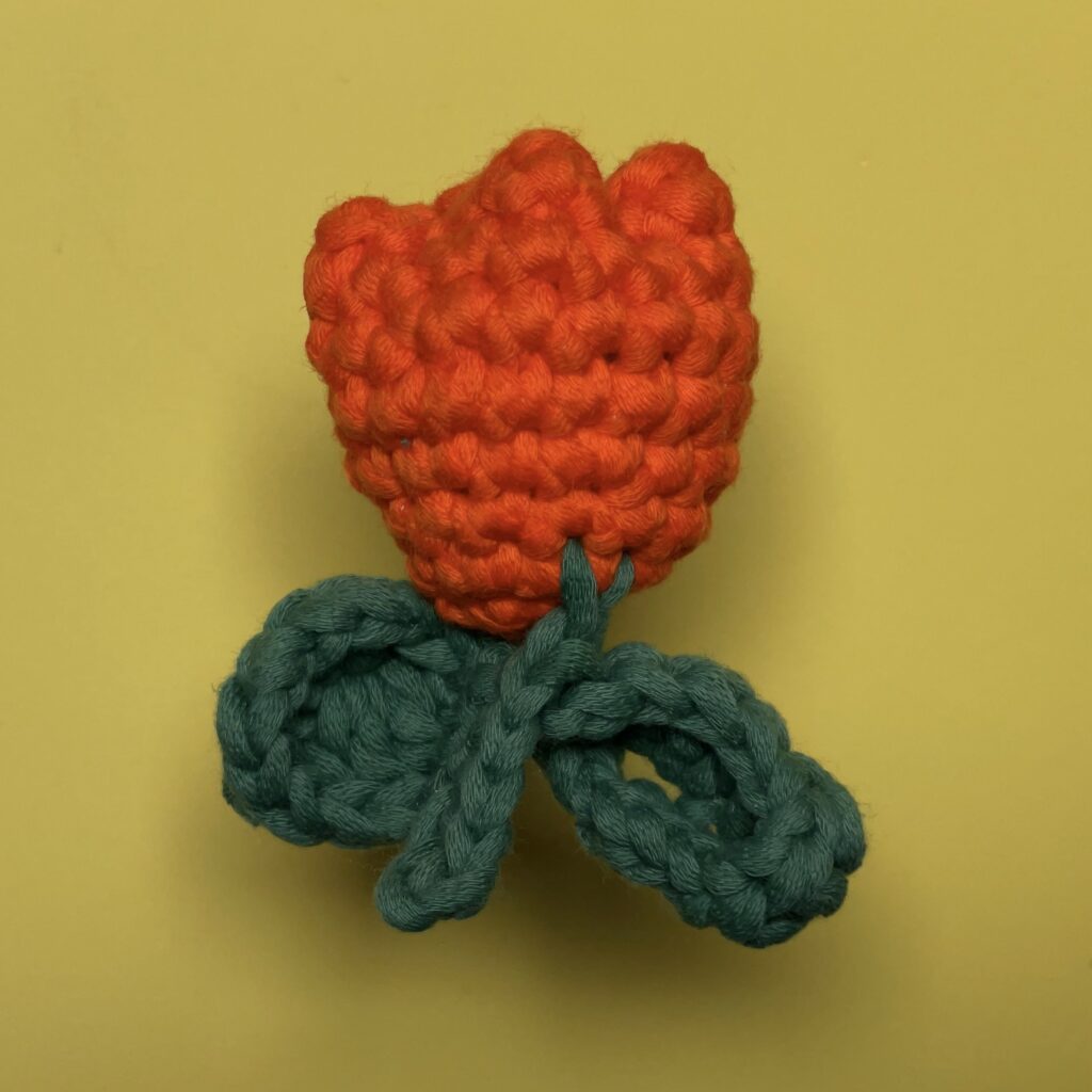 crochet tulip