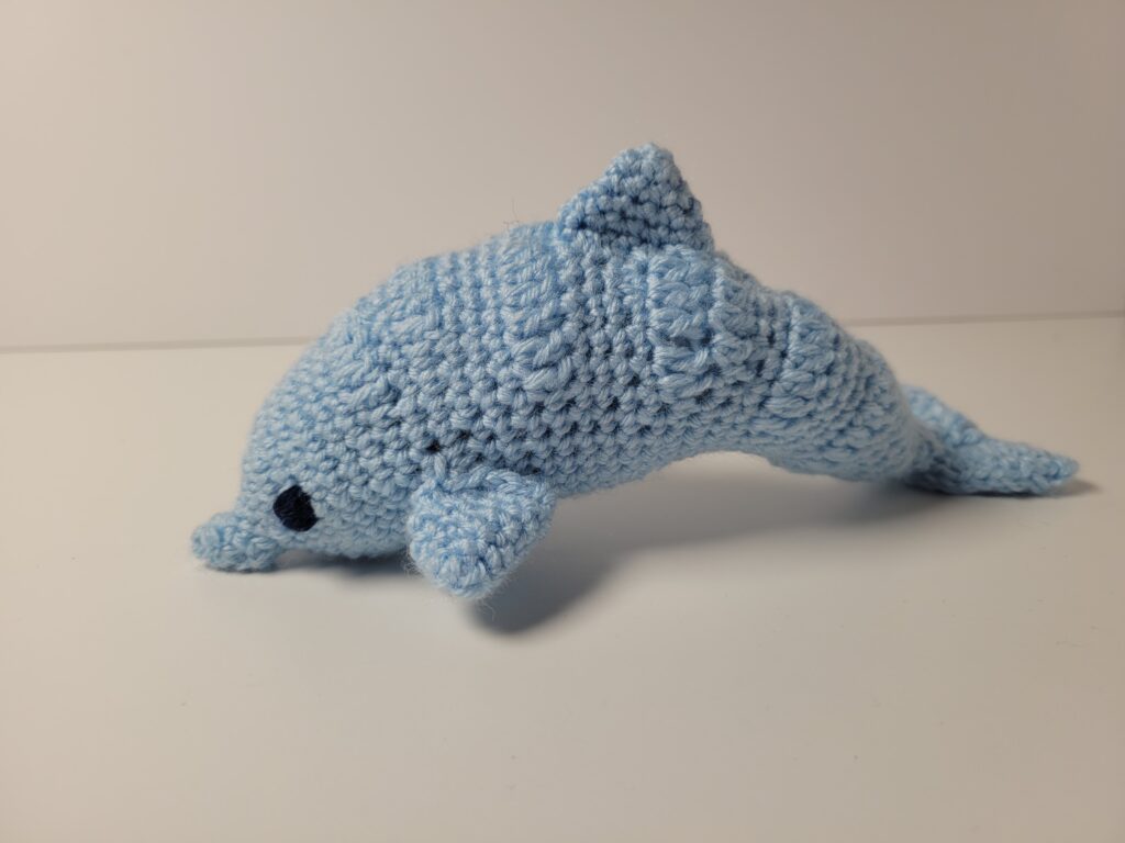 crochet dolphin

