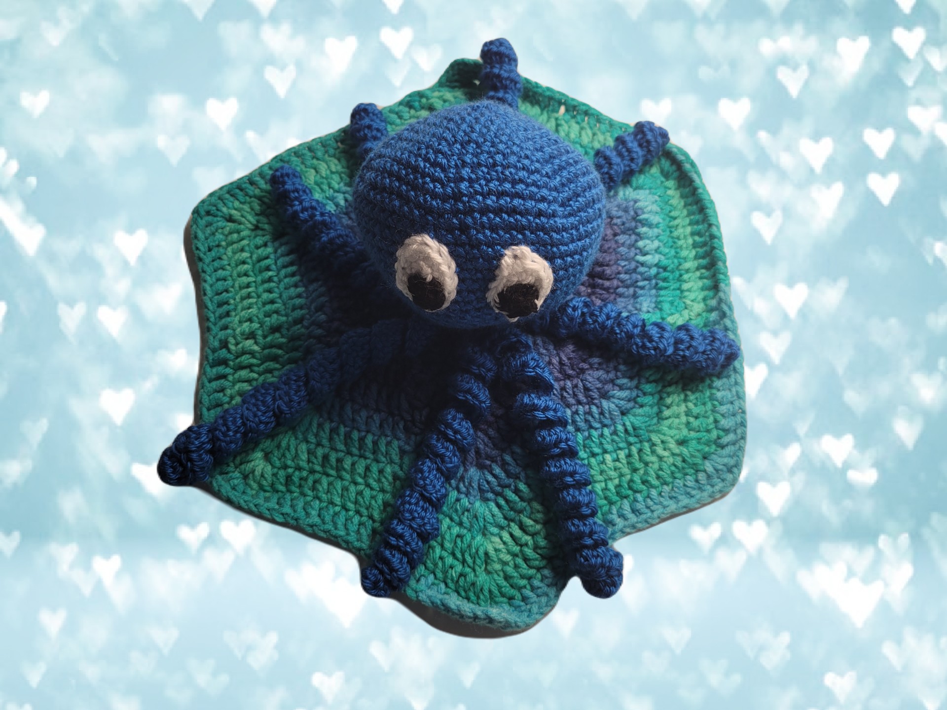 Free Crochet Pattern: Crochet Octopus Lovey or Ocean Lovey