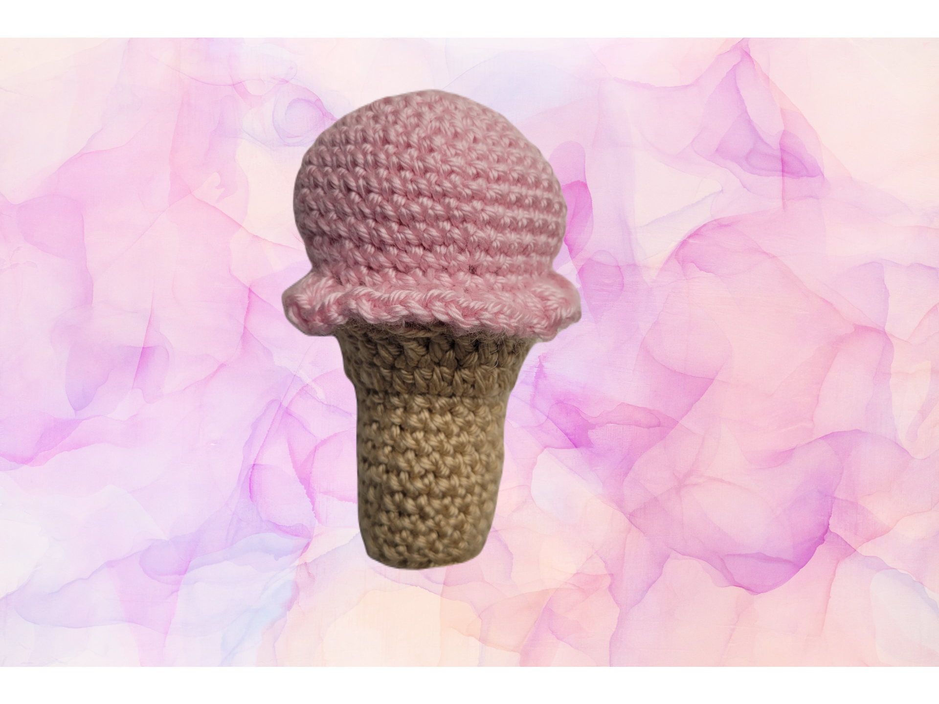 How to Crochet: Crochet Ice Cream Cone