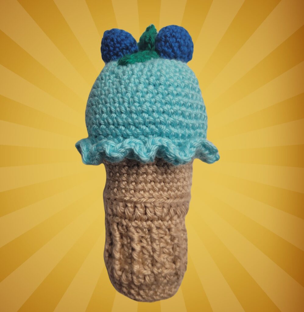 crochet ice cream
